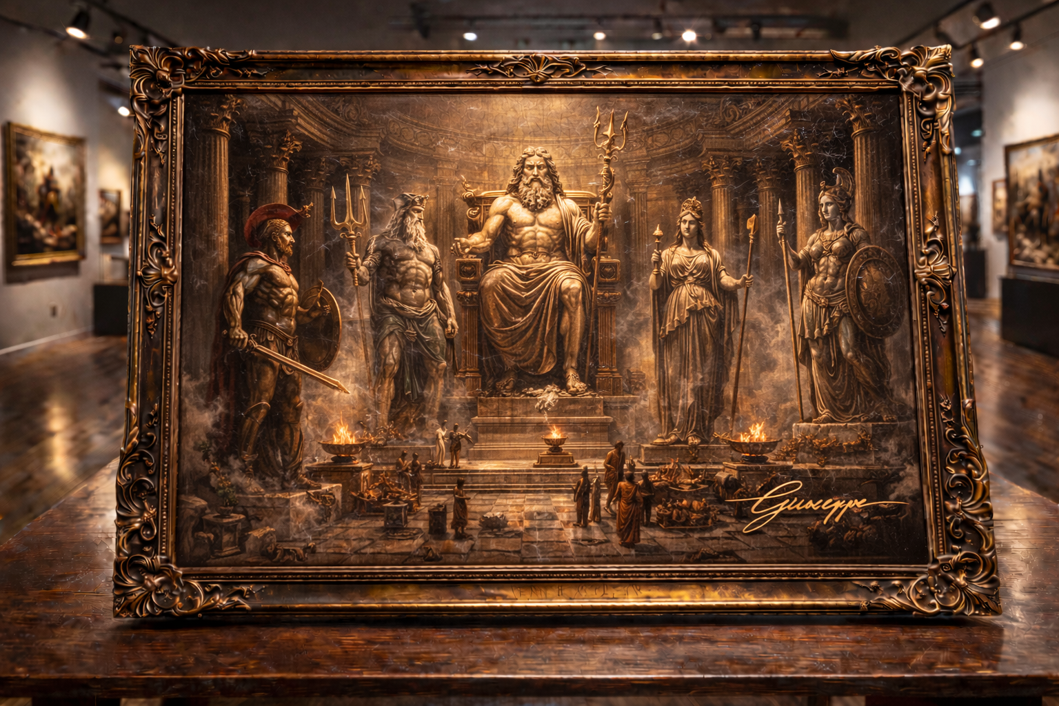 Greek temple of worship