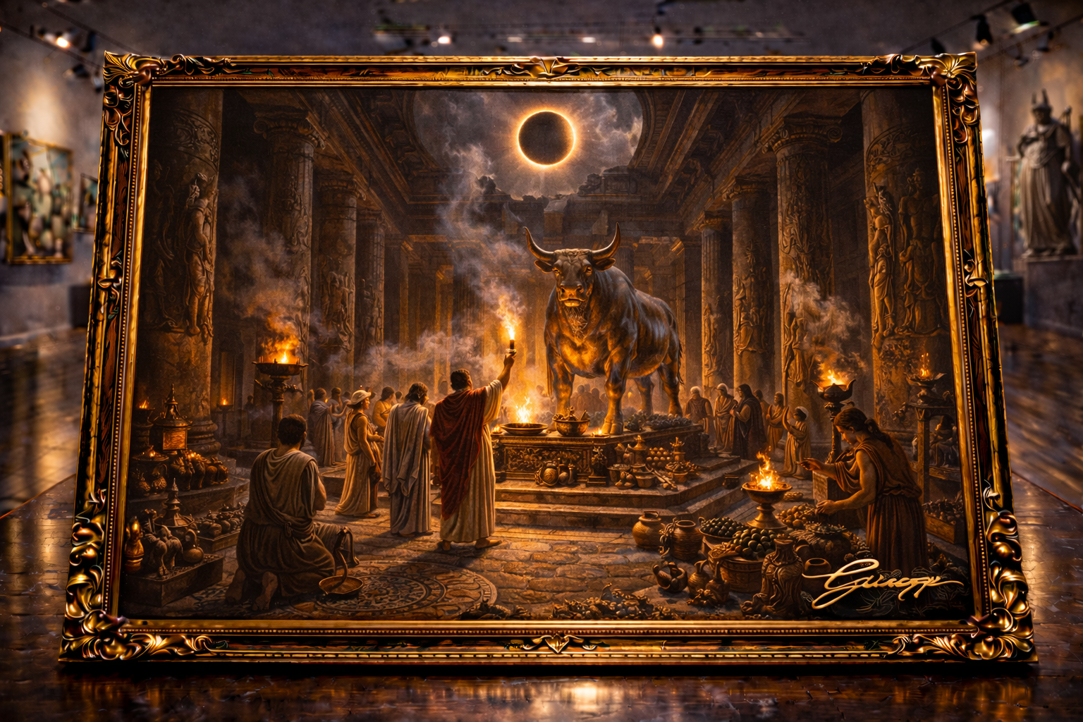 Rituals beneath the solar eclipse