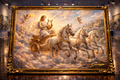Apollo's radiant chariot at dawn